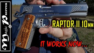 Kimber Stainless Raptor II 1911 in 10mm Review Is It Worth The Money [upl. by Dierolf]