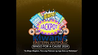 KIWANIS CLUB OF EASTERN ANTIPOLO BINGO FOR A CAUSE ADS [upl. by Enyawal]