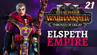 FLAGELLANTS SIEGE  Thrones of Decay  Total War Warhammer 3  Wissenland  Elspeth 21 [upl. by Nicolais]