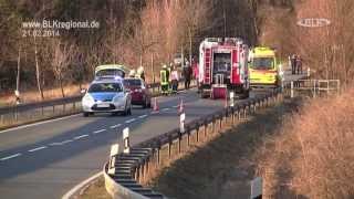 20140221 Verkehrsunfall Radfahrer tödlich verunglückt Skodafahrer Webau Wählitz Hohenmölsen [upl. by Valenta]