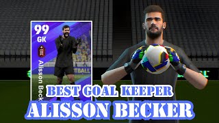 How To Get And Train Best Goal Keeper Alisson Becker in eFootball mobile 2025  Pes 2025 [upl. by Nywnorb792]