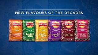 New Flavours Of The Decades  Walkers Crisps [upl. by Arimat40]