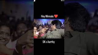 Hey Minnale ❤️  Sivakarthikeyan 💞 Aarthy  please like and subscribe to my channel [upl. by Bindman]