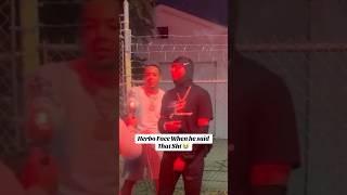 G HERBO SCARED HE MIGHT BE VONOFF1700 OPP gherbo vonoff1700 lildurk viral shorts fyp rap [upl. by Ennagrom]