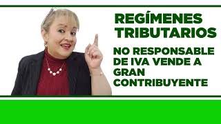 No Responsable de Iva VENDE a Gran Contribuyente [upl. by Jeroma]