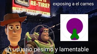 exposing a el carnes un usuario pésimo perturbador y lamentable [upl. by Auqkinahs]