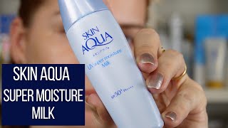 UV Super Moisture Milk SPF50 Skin Aqua resenha [upl. by Leone]