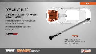 Highlighted part PCV valve tube for select BMW models [upl. by Rot573]