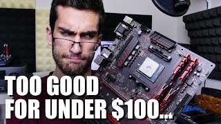 MSI B350 Gaming Plus Motherboard One Heck of a Bargain [upl. by Zoi814]