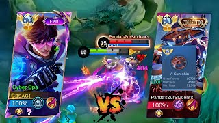 GLOBAL GUSION 🆚 YSS GOD TOP GLOBAL 1 YI SUNSHIN  HARD GAME [upl. by Rutherford]