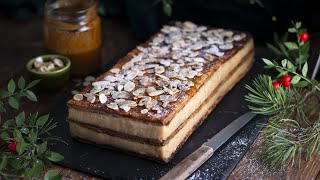 Millefeuille au praliné vegan et FACILE parfait pour les fêtes   LHerboriste [upl. by Otina]