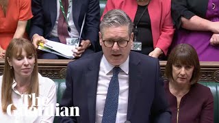 Keir Starmer clashes with SNP over twochild benefit cap in first PMQs as prime minister [upl. by Claiborn156]