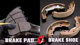 Brake Pad vs Brake Shoe [upl. by Chen]