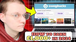 HOW I MADE £1000 FROM SWAGBUCKS IN 2023 ULTIMATE SWAGBUCKS GUIDE FOR 2024 [upl. by Jamill]