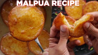 How To Make Perfect Malpua Recipe [upl. by Ainival31]