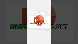 Simple PowerPoint Trick powerpoint powerpointpresenation tutorial graphicdesign [upl. by Anselm]