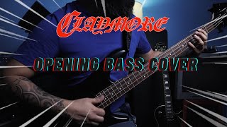 Claymore Opening Bass cover [upl. by Eyla279]