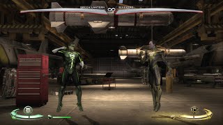 Green Lantern VS Sinestro  Injustice Gods Among Us [upl. by Malanie]