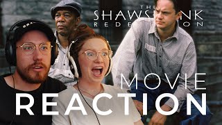 Married Couple REACTION to The Shawshank Redemption  First Time Watching Beautiful Classic Movie [upl. by Anihcak932]