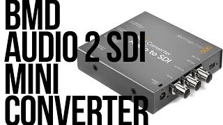 Blackmagic Design Mini Converter SDI to Audio 4K  The Ultimate Solution for Professional [upl. by Demahum]