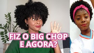 Como cuidar do cabelo PÓS BIG CHOP  Dicas indicações e conselhos ✨ [upl. by Ireland892]