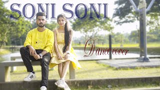 SONI SONI DANCE COVER  Nipuna Ft Sanjana  Ishq Vishk Rebound  Rohit Saraf  Pashmina  Darshan [upl. by Benedict]