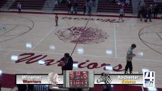 Winamac Girls Varsity Basketball vs Rochester [upl. by Adnawak405]