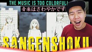 VTUBER nOOb reacts to SANGENSHOKU  三原色 BY YOASOBI  REACTION amp ANALYSIS [upl. by Nicki]