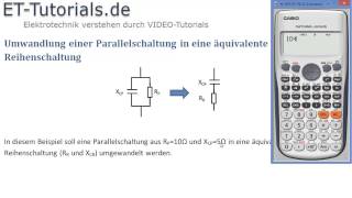 Umwandlung Parallelschaltung in Reihenschaltung [upl. by Nedak820]