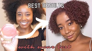 ORS Curls Unleashed Color Blast Hair Wax  Temporary Hair Color  Sangria Hair Paint Wax [upl. by Dareece310]