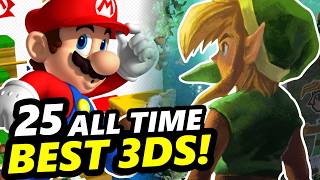 TOP 25 BEST Nintendo 3DS Games [upl. by Hairem799]