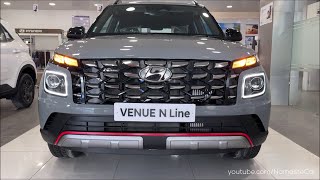 Hyundai Venue N Line N8 ADAS 2024 ₹138 lakh  Reallife review [upl. by Niwrud]