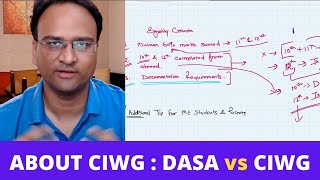 What is CIWG NRI Quota Advantages amp Difference Between DASA amp CIWG [upl. by Koball]