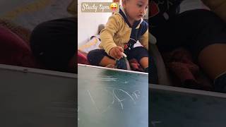 Study time ❤️😜ddarpit cutebabyviraltrending shortvideo shortsviral haryanvisong funny [upl. by Anh]