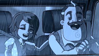 The SAD STORY of Neighbor in Welcome To Raven Brooks  Hello Neighbor Cutscenes [upl. by Leahkim131]