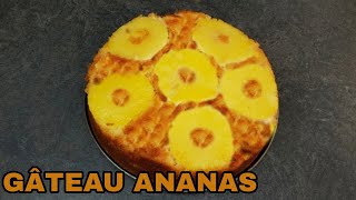 COMMENT FAIRE UN GÂTEAU ANANAS  recette antillaise Prez K facile [upl. by Rusty]