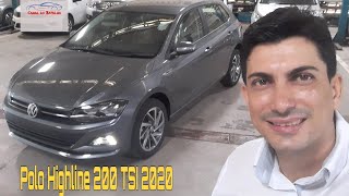 Polo Highline 200 TSI 2020 [upl. by Ogirdor]