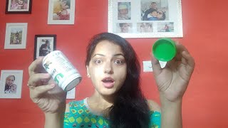 Review Of OZiva Hair Vitamins With DHT Blocker Omega 3 Iron amp Biotin [upl. by Latisha]