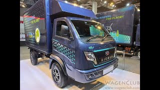 Eichers Electric minitruck SCV debut EV  Bharat Mobility Global Expo 2024  WagenClub [upl. by Leunam]