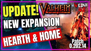 Valheim NEW Update  Hearth amp Home v020214 ✅ [upl. by Parik864]