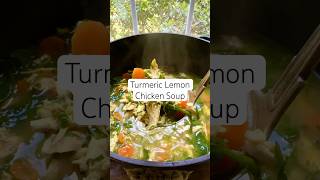 Turmeric Lemon Chicken Soup  Chicken Soup Recipe chickensoup [upl. by Lertnek846]