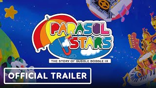 Parasol Stars The Story of Bubble Bobble 3  Official Launch Trailer [upl. by Limemann]