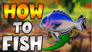 HOW TO FISH  DISNEY DREAMLIGHT VALLEY  On PC [upl. by Primaveria]