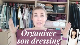 BIEN ORGANISER SON DRESSING  Méthode Marie KONDO [upl. by Nikkie]