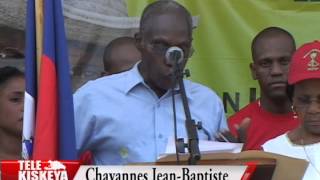 Le leader paysan Chavannes JeanBaptiste annonce sa prochaine candidature à la présidence [upl. by Itram]