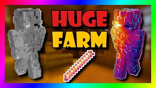 Upgrading The Nether Wart Farm  Hypixel Skyblock Garden [upl. by Pejsach]