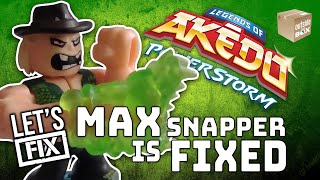 Akedo Power Storm Warrior Fix Max Snapper [upl. by Adnarem]