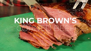 Camp Oven Recipe  Kingbrowns Corned Beef [upl. by Dymoke869]