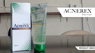 ACNEREX FACEWASH  SKINCARE  ClickOnCare [upl. by Etnad]