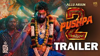 Pushpa 2  The Rule  Official Trailer  Allu Arjun  Sukumar  Rashmika  Fahadh Faasil New Updates [upl. by Nakhsa]